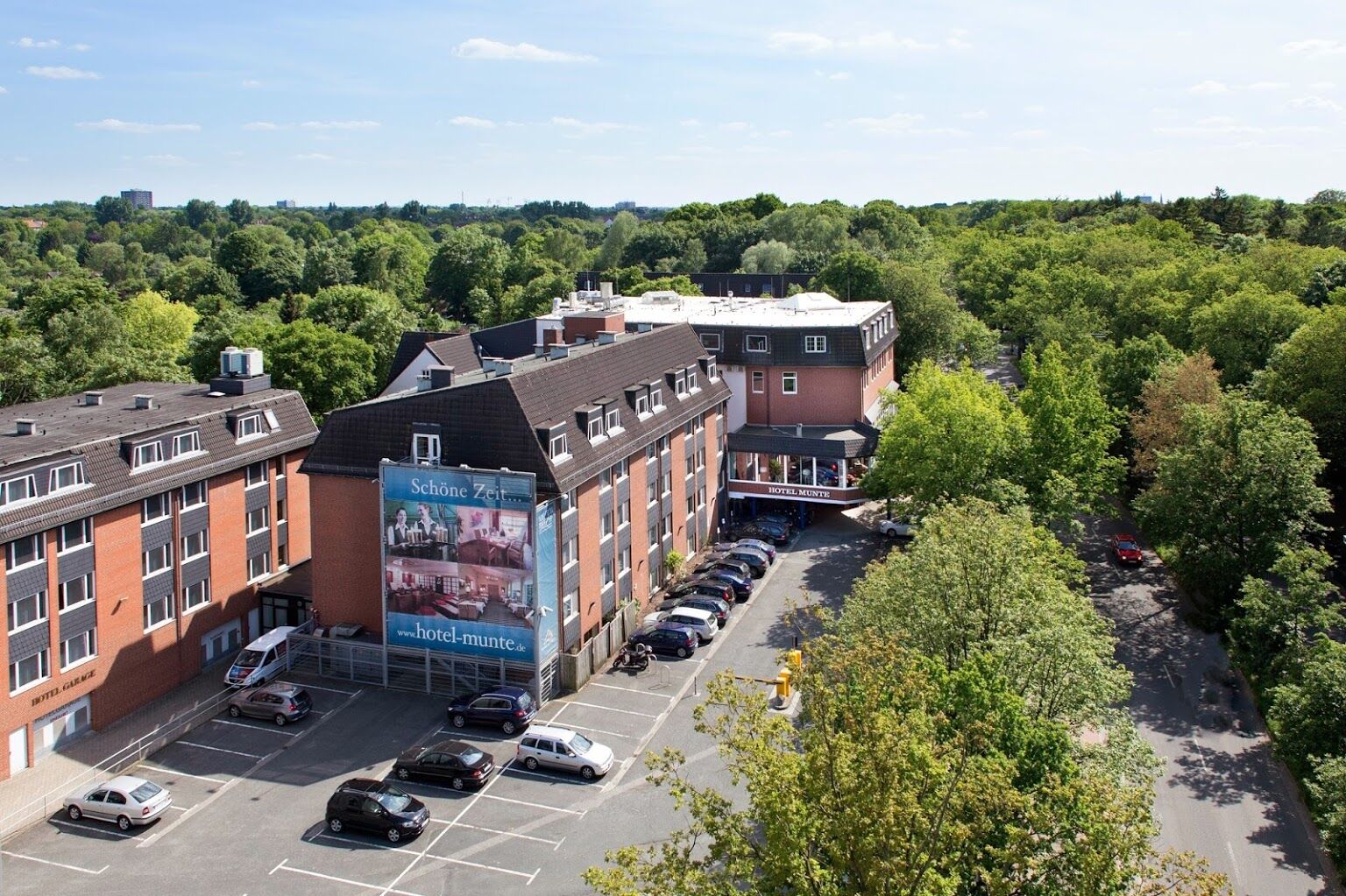 Hotel Munte Am Stadtwald Бремен Экстерьер фото